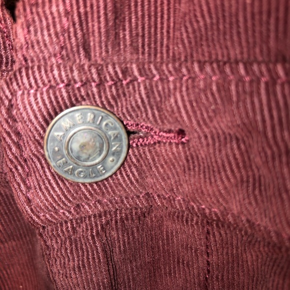 AMERICAN EAGLE OUTFITTERS SIZE 4 CORDUROY OVERALLS N.W.T. 13”WAIST 30”LENGTH USA - Picture 6 of 7
